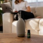 Holistific Urban ultrasonický aroma difuzér Šedý 120 ml – Zbozi.Blesk.cz