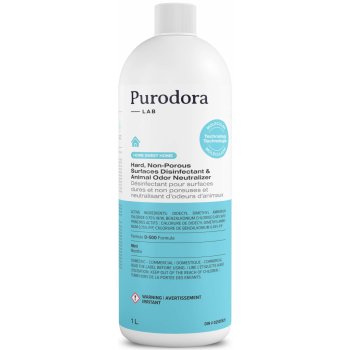 PurodoraLab Kombinovaná dezinfekce s odstraňovačem zápachu zvířat 3v1 1000 ml