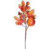 Květina Přízdoba MERUZALKA PODZIM granátové jablíčko 20cm