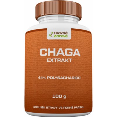 Hlavnězdravě Chaga extrakt 44% polysacharidů 100 g