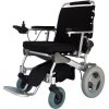 Invalidní vozík FLEXiThrone eThrone 12DW Lehký skládací elektrický invalidní vozík rozšířený 52 cm