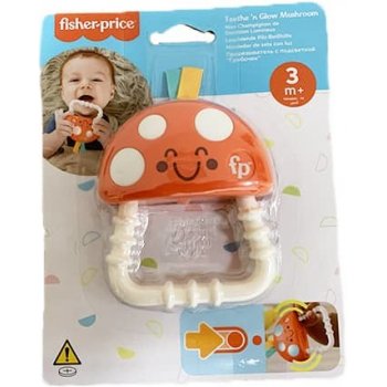 Fisher-Price Kousátko a chrastítko muchomůrka