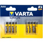 Varta Super Heavy Duty AAA 8ks 2003101418 – Zboží Mobilmania