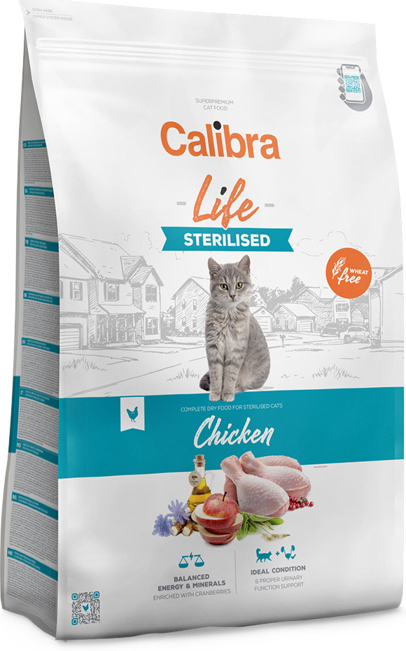 Calibra Life Sterilised Chicken 2 x 6 kg