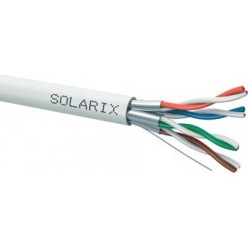 Solarix SXKD-6A-STP-LSOH STP cat6A, drát, 500m