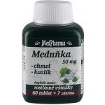 MedPharma Meduňka + chmel + kozlík 37 kapslí – Hledejceny.cz