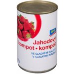 Aro Jahodový Kompot ve sladkém nálevu 425 ml – Zboží Dáma