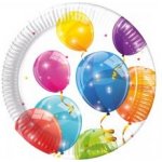 Procos Papírové talíře EKO Sparkling Balloons 20 cm – Hledejceny.cz