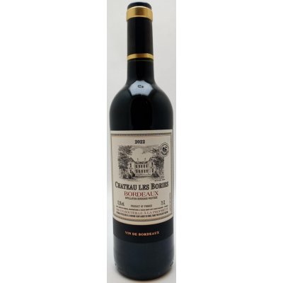 Chateau Les Bories Château Les Bories Bordeaux rouge 13,5% 0,75 l (holá láhev) – Hledejceny.cz