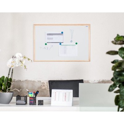Aveli Magnetická tabule 40 x 60 cm dřevěný rám – Zboží Živě