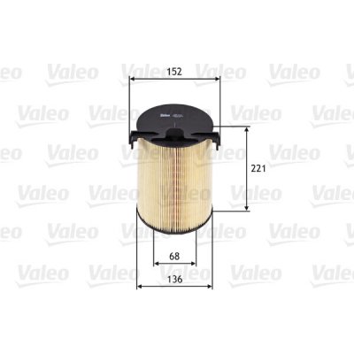 Vzduchový filtr VALEO 585652 – Hledejceny.cz