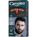 Delia Cameleo Men barva na vlasy 1.0 Black 30 ml – Zboží Mobilmania