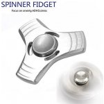 Fidget Spinner Kovový UFO Spinner stříbrný – Zbozi.Blesk.cz