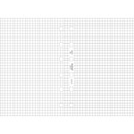 Filofax Poznámkový papír, čtverečkovaný, bílý náplň kapesních diářů formát A7 20 listů – Zboží Živě