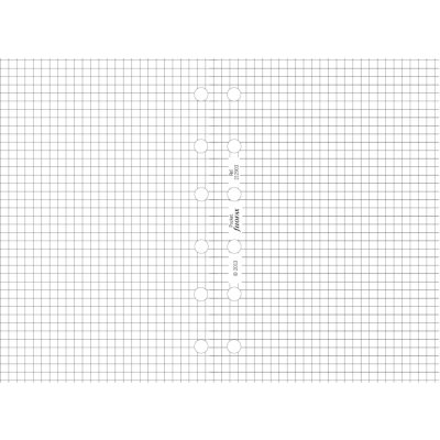 Filofax Poznámkový papír, čtverečkovaný, bílý náplň kapesních diářů formát A7 20 listů – Zboží Živě