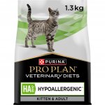 Pro Plan Veterinary Diets Feline HA Hypoallergenic 1,3 kg – Zboží Dáma