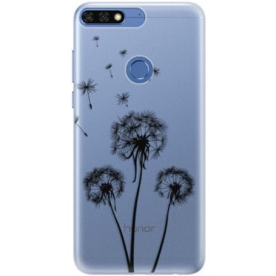 iSaprio Three Dandelions Honor 7C černé – Zboží Mobilmania