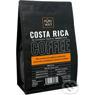 Pure Way Costa Rica odrodová zrnková 0,2 kg – Hledejceny.cz