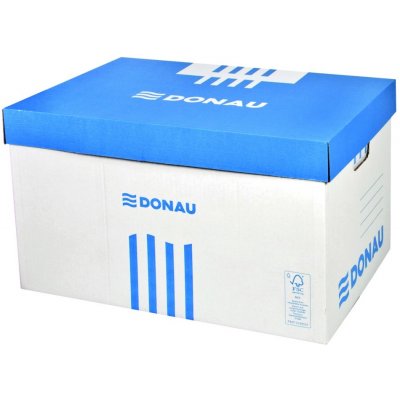Donau archivační krabice modrá 522 x 351 x 305 mm – Zbozi.Blesk.cz
