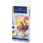 Faber-Castell Akvarelové barvy 9ml 12 barev – Zboží Mobilmania