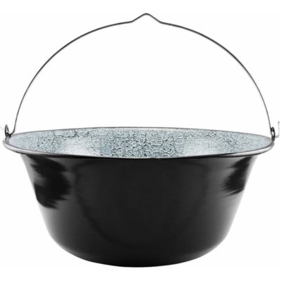 Marex Trade Kotlík smaltovaný 10l, 39cm, černý – Sleviste.cz