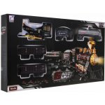 Mamido Velká vláčkodráha s parní lokomotivou a 3 vagóny – Zbozi.Blesk.cz