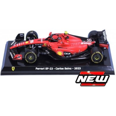 Model Scuderia Ferrari F1 SF-23 BBurago Carlos Sainz 1:24 – Hledejceny.cz