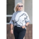 M.B.21 Dámský elegantní svetr BIRDIE Černá – Zboží Dáma