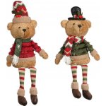 Mica Decorations Figurka medvěd, růžné druhy, 14 x 9 x 42 cm, 1 ks – Hledejceny.cz