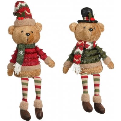 Mica Decorations Figurka medvěd, růžné druhy, 14 x 9 x 42 cm, 1 ks – Hledejceny.cz