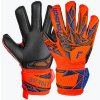 Fotbal - rukavice Reusch Attrakt Silver Junior hyper orng/elec blue/blck