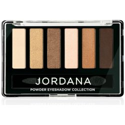 Jordana eyeshadow collection paletka očních stínů 02 Dusk 'Til Bronze 7,2 g