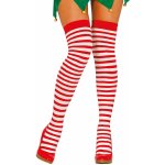 Fiestas Guirca Puntíkované červeno bílé nadkolenky – Zboží Dáma