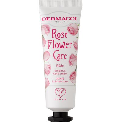 Dermacol Flower Care Delicious Rose krém na ruce růže 30 ml – Sleviste.cz