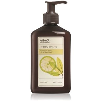 Ahava Mineral Botanic Lemon & Sage jemné tělové mléko 400 ml