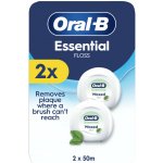 Oral-B Essential dentální nit Mint 2 x 50m – Hledejceny.cz