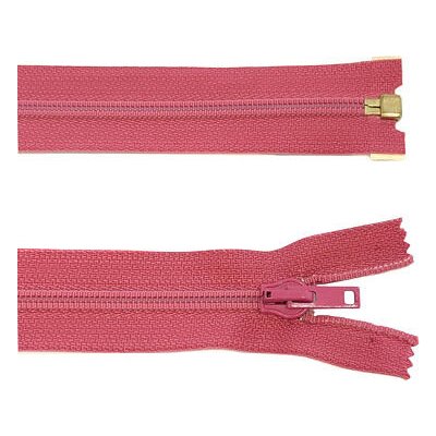 Zip spirálový dělitelný No 6 délka 70 cm barva 5 starorůžová – Hledejceny.cz