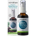 Viridian Elderberry Throat Spray Organic 50 ml – Hledejceny.cz