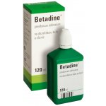 BETADINE DRM 100MG/ML DRM SOL 120ML – Hledejceny.cz