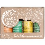 Tierra Verde Sada esenciálních olejů BIO 4 x 10 ml – Zboží Mobilmania