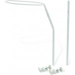 EKO Držák kovový na baldachýn a moskytiéru na postýlku – Zboží Dáma