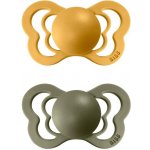 Bibs Couture ortodontické Honey Bee/Olive medová olivově zelená 2 ks – Zboží Dáma