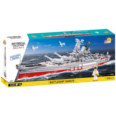 COBI 4832 WW II Japonská bitevní loď Jamato (Yamato) – Hledejceny.cz