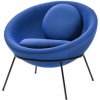 Křeslo Arper Bowl chair modrá