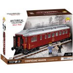 COBI 6291 Great War 1:35 Francouzský osobní železniční vůz Compiègne wagon (11. listopad 1918) – Zboží Dáma