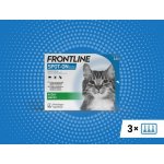 Frontline Spot-On Cat 3 x 0,5 ml – Zboží Mobilmania