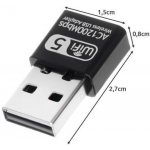 Adaptér WIFI na USB 1200Mbps Izoxis 19181 – Zboží Mobilmania