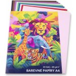Papírny Brno Barevný papír A4 80 g 20 listů – Zboží Dáma