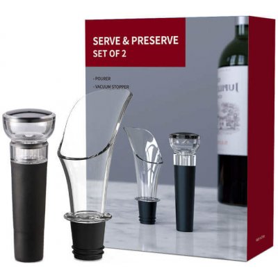 Uzáver na víno a nálievka set WS-03 CABBAR-081 – Hledejceny.cz