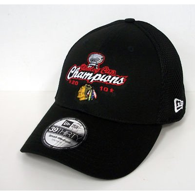 New Era Chicago Blackhawks Red 2010 NHL Stanley Cup Champions Neo černá – Zboží Mobilmania